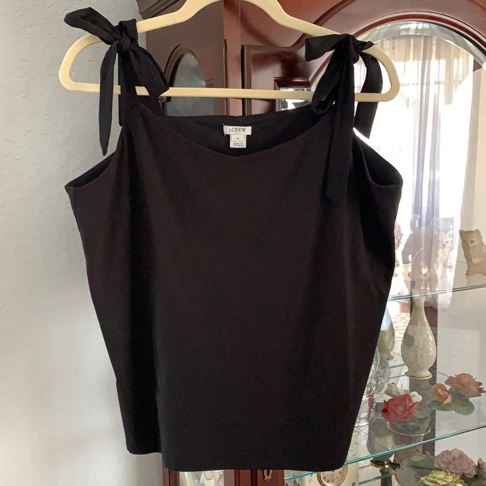 Women’s J. Crew Tie Strap Top Size XL